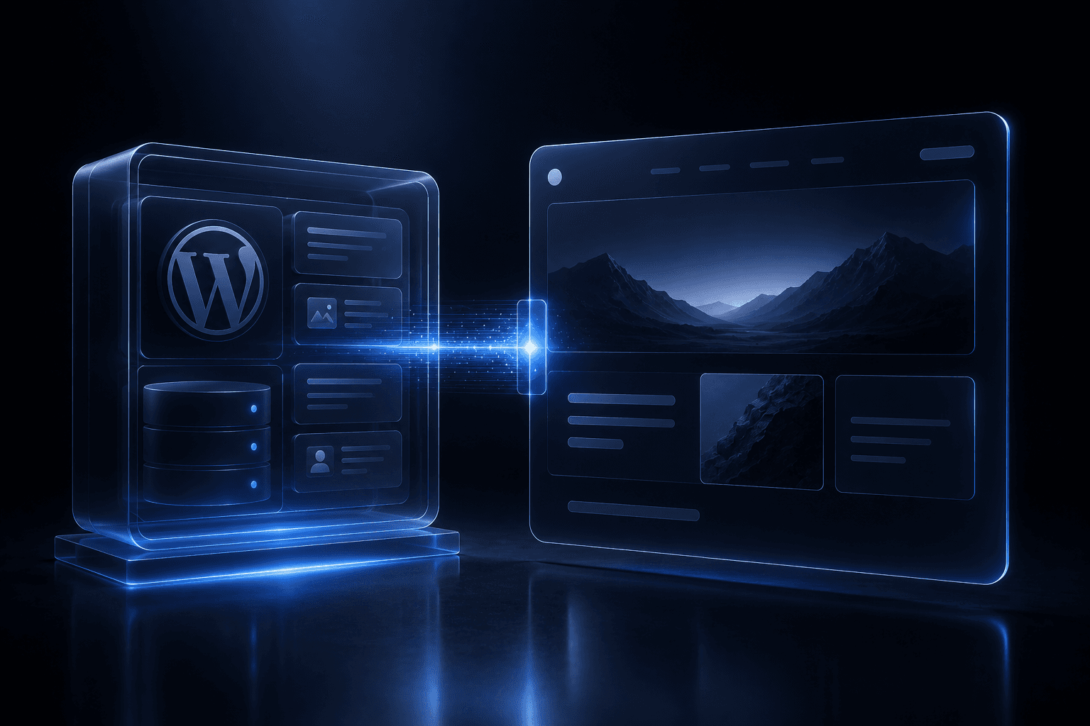 Imagen editorial para WordPress sí, pero no siempre como web completa