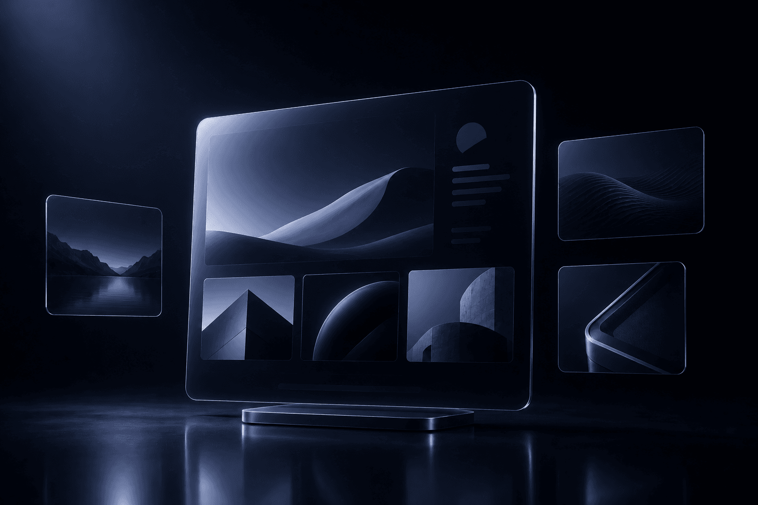 Imagen editorial para Diseño Apple-like aplicado a portfolios pequeños